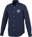 Camisa tipo Oxford de manga larga para hombre "Vaillant"- Elevate