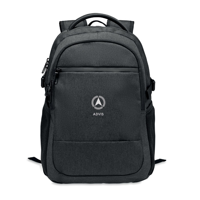 Mochila para portátil de 15'' en poliéster RPET 600D - HANA