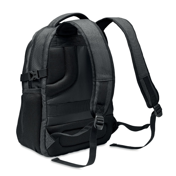 Mochila para portátil de 15'' en poliéster RPET 600D - HANA