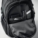 Mochila para portátil de 15'' en poliéster RPET 600D - HANA